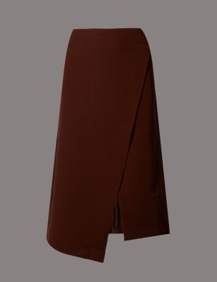 Tailored Fit Compact Skater Skirt